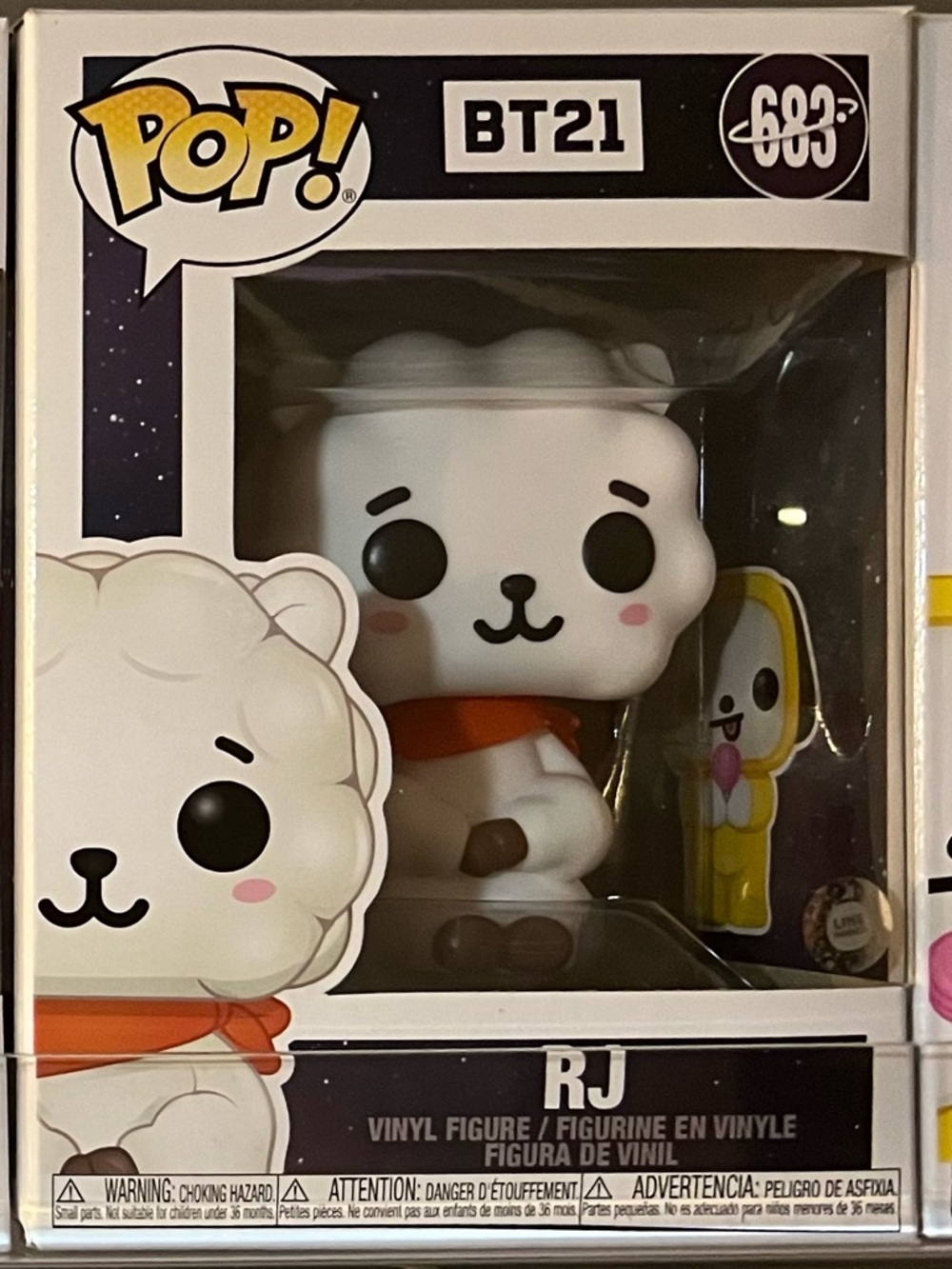 Funko BT21 BTS RJ & Shooky Vinyl Pop! Figure